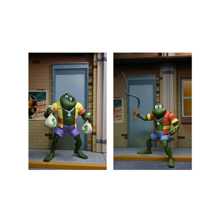 TMNT (Cartoon) - 7' Scale Action Figure - Napoleon & Atilla Frog 2 pack