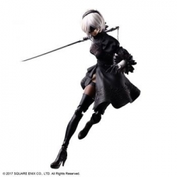 Nier:Automata Play Arts Kai Action Figure 2B (Yorha No. 2 Type B)