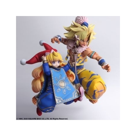Trials Of Mana Bring Arts Action Figure - Kevin & Charlotte