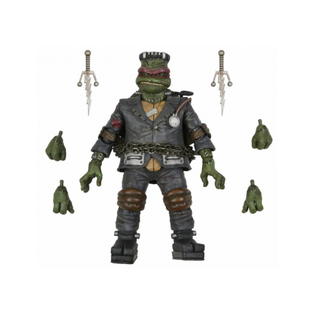 Universal Monsters x TMNT Action Figure Ultimate Raphael as Frankenstein's Monster 18 cm