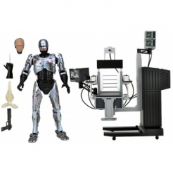 RoboCop 7 Scale Action Figure - Ultimate Battle Damaged RoboCop with Chair