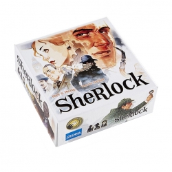 O jogo de tabuleiro Sherlock da Mebo Games 