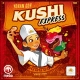 O jogo de tabuleiro Kushi Express da Mebo Games 