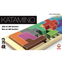 O jogo de tabuleiro Katamino da Mebo Games 