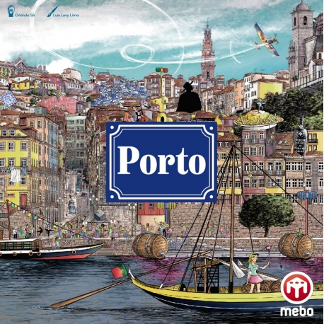 O jogo de tabuleiro Porto da Mebo Games 