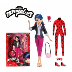 Miraculous: Puppe 26cm Marinette und ihre 2 Outfits