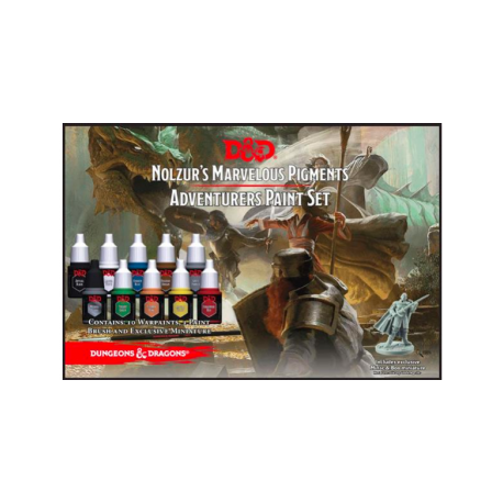 D&D Nolzur's Marvelous Pigments - Adventurers Paint Set de The Army Painter