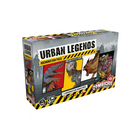 Zombicide 2. Edition - Urban Legends - DE/EN/ES/FR/IT/PL/PT