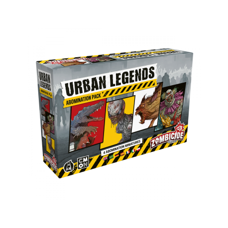 Zombicide: Urban Legends Abominations Pack (Inglés)