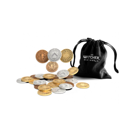 Juego The Witcher: Old World Metal Coins de Rebel