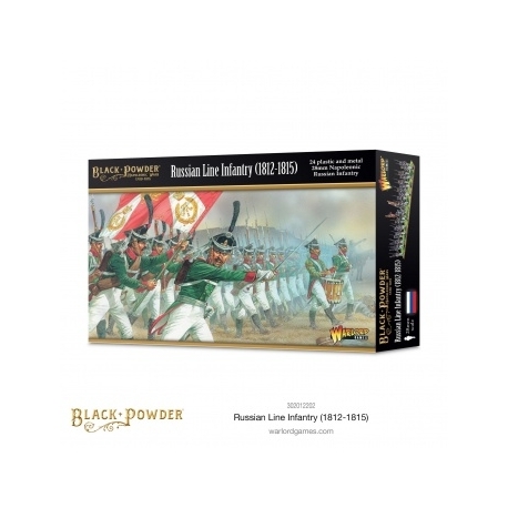 Black Powder - Late Russian Line Infantry 1812-1815 (Inglés)
