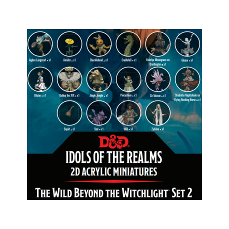 D&D Idols of the Realms: The Wild Beyond The Witchlight : 2D Set 2 (Inglés)
