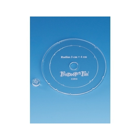 FBF - Template, 4 cm radius (Inglés / Alemán)