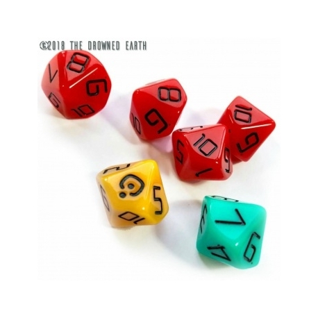 The Drowned Earth: Official Dice (Inglés)