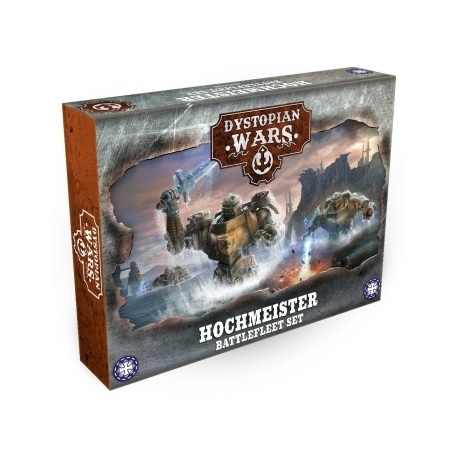 Dystopian Wars: Hochmeister Battlefleet Set (Inglés)