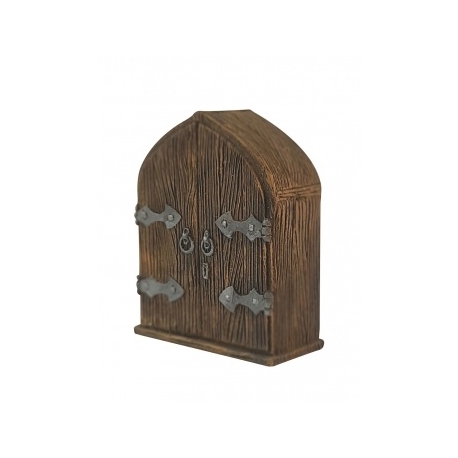 Ziterdes - Eichenschrank mit Eisenbeschlägen