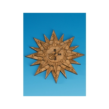 FBF Wind rose/turn counter (Inglés / Alemán) de Freebooter Miniatures