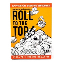 Expansión Desafíos Especiales para el juego de dados Roll to the Top de Zacatrus