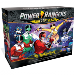 Power Rangers: Heroes of the Grid Time Force Ranger Pack (Inglés)