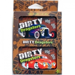 Dirty Dragsters: Blue & Orange Car Decks - EN