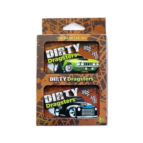 Dirty Dragsters: Green & Black Car Decks - EN