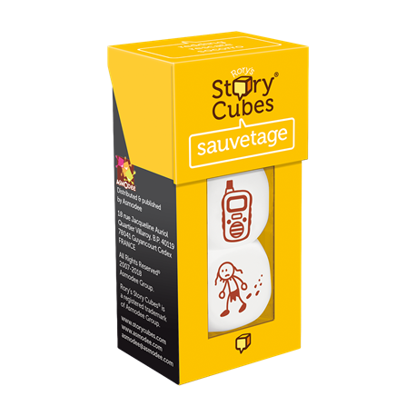 Inventa arriesgados rescates y fantásticas historias con Story Cubes Expansión: Rescate.