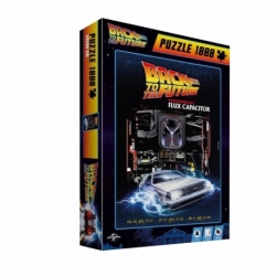 Back to the Future Puzzle Powered by Flux Capacitor