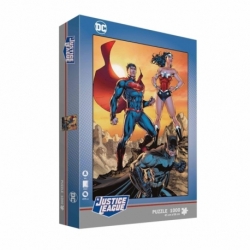 Puzle 1000 pcs. Universo DC Liga de la Justicia