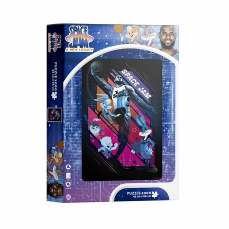 Puzle 1000 pcs. Space Jam Lebron mate