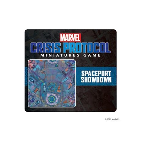 MCP: Spaceport Showdown Game Mat (Inglés)