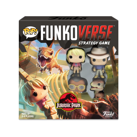 Funko POP! Funkoverse Jurassic Park 100 - Strategy Game Vinyl Figure