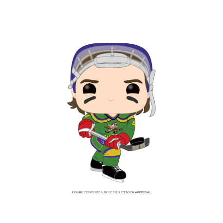 ¡FUNKO POP! Mighty Ducks - Figura Vinilo Fulton Reed 10cm