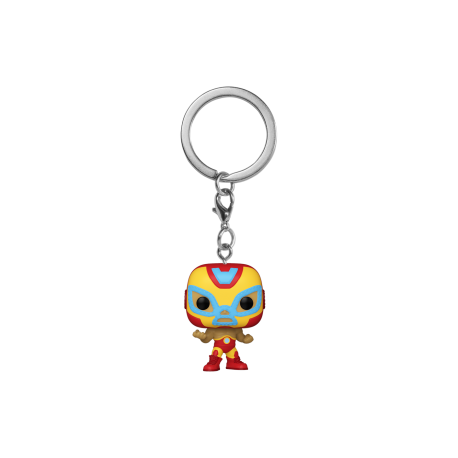 Funko POP! POP Keychain: Marvel Lucha Libre - Iron Man