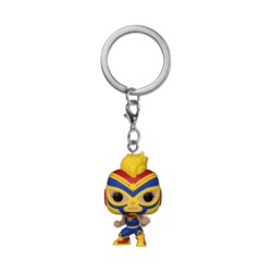 Funko POP! POP Keychain: Marvel Lucha Libre - Captain Marvel