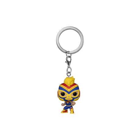 Funko POP! POP Keychain: Marvel Lucha Libre - Captain Marvel