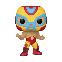 Funko POP! POP Marvel: Lucha Libre - Iron Man Vinyl Figure 10cm