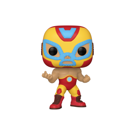 Funko POP! POP Marvel: Lucha Libre - Iron Man Vinyl Figure 10cm