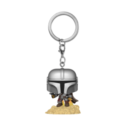 Star Wars The Mandalorian Llaveros Pocket POP! Vinyl The Mandalorian 4 cm Expositor (12)