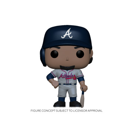 Funko POP! MLB: Braves- Ozzie Albies (Road Uniform) Vinyl Figure 10cm