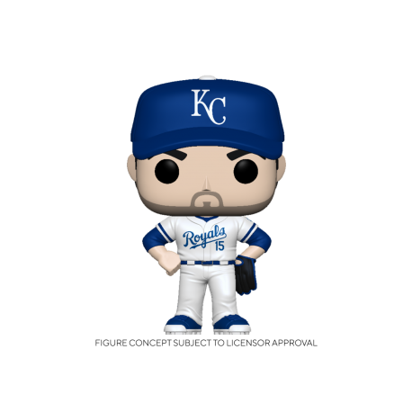 Funko POP! MLB: Royals- Whit Merrifield (Home Uniform) Vinyl Figure 10cm