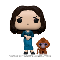 Funko POP! POP&Buddy: His Dark Materials - Mrs. Coulter w/ Ozymandias Vinyl Figure 10cm