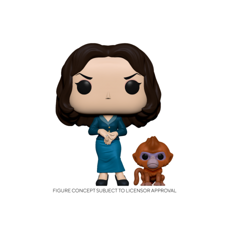 Funko POP! POP&Buddy: His Dark Materials - Mrs. Coulter w/ Ozymandias Vinyl Figure 10cm
