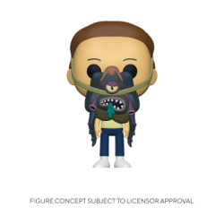 Funko POP! POP Animation: Rick & Morty - Morty w/ Glorzo Vinyl Figure 10cm