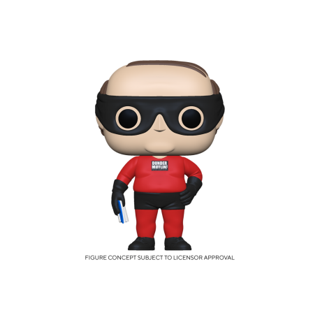 Funko POP! The Office - Kevin as Dunder Mifflin Superhero