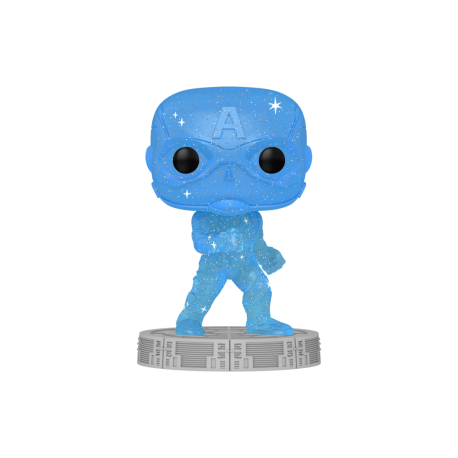 Funko POP! Artist Series: Infinity Saga - Captain America (Blue)