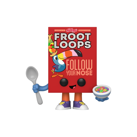 ¡FUNKO POP! Kelloggs - Caja de cereales Froot Loops