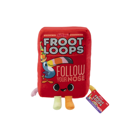 Funko POP! Plush Kelloggs - 7 Froot Loops Cereal Box