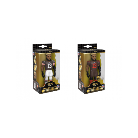 Funko Gold 5 NFL: Browns - Odell Beckham Jr (Home Uni) w/Chase Assortment (5+1 chase figure)