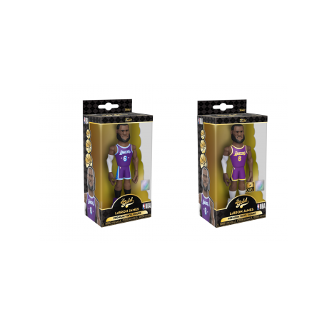 Funko Gold 5 NBA: Lakers - LeBron James (City) w/Chase Assortment (5+1 chase figure)