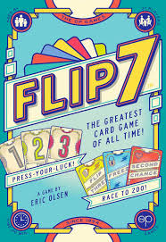 Juego de cartas Flip 7 PEG (Inglés) de USAopoly
